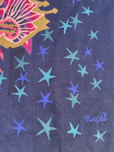 Jean Lurcat Jean Lurc at 1950s hand made tapestry by Jean Lurcat