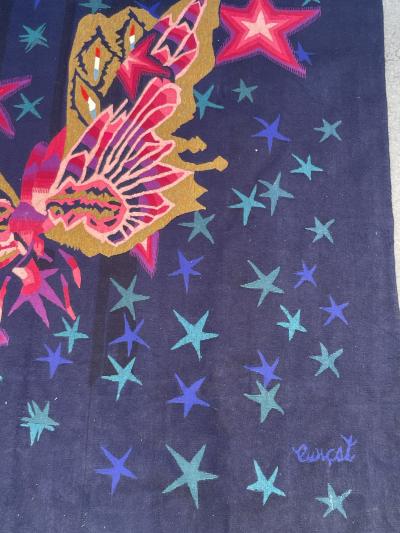 Jean Lurcat Jean Lurc at 1950s hand made tapestry by Jean Lurcat