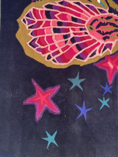 Jean Lurcat Jean Lurc at 1950s hand made tapestry by Jean Lurcat