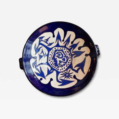 Jean Lurcat Jean Lurc at Ceramic Plate by Jean Lur at Sant vi ens France 1950s