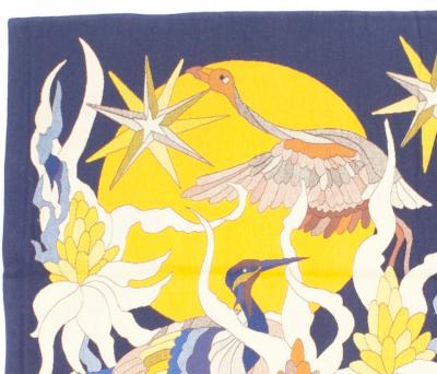 Jean Lurcat Jean Lurc at Mid Century French Tapestry Signed by Jean Lur at Artist Designer 3 11 x 6 6 