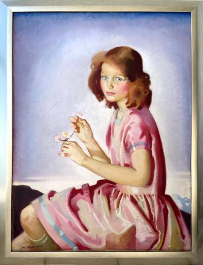Jean MacLane Portrait of Dorothy Thompson The Wild Rose Female Artist