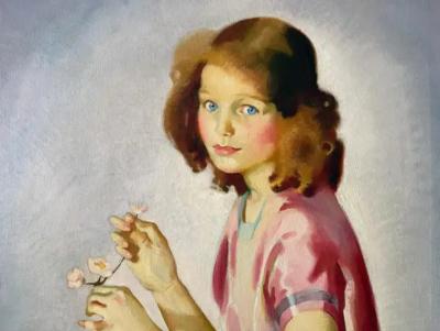 Jean MacLane Portrait of Dorothy Thompson The Wild Rose Female Artist