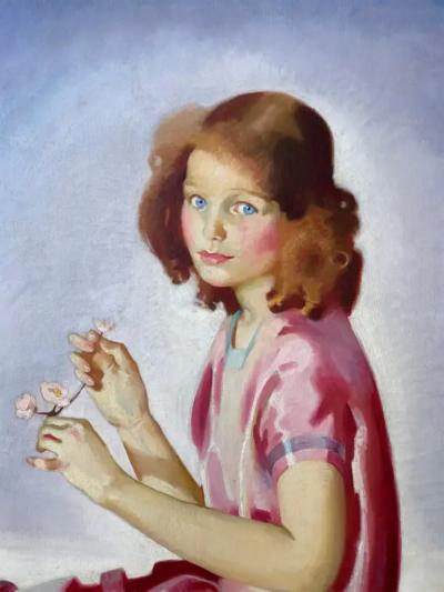 Jean MacLane Portrait of Dorothy Thompson The Wild Rose Female Artist