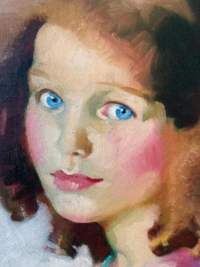 Jean MacLane Portrait of Dorothy Thompson The Wild Rose Female Artist