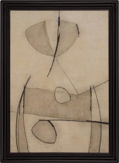 Jean Marc Louis Abstract Figural Painting by Jean Marc Louis