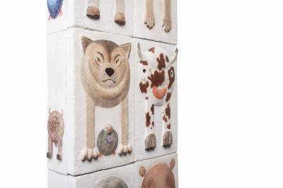 Jean Marie Fiori Beasts Stele Jean Marie FIORI