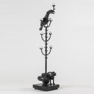 Jean Marie Fiori Tall Candelabra