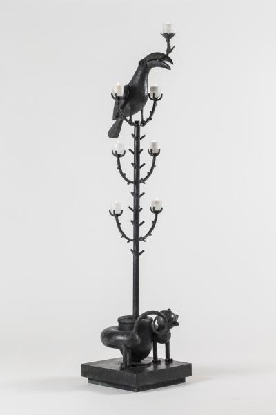 Jean Marie Fiori Toucan Candelabra