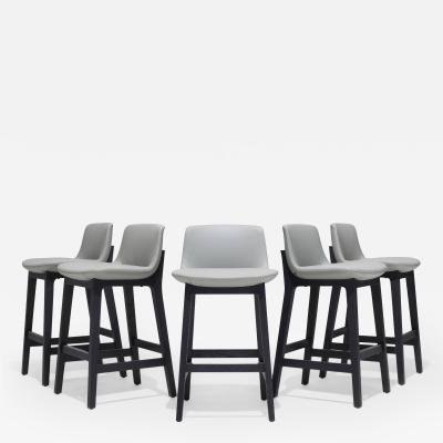 Jean Marie Massaud Set of Five Poliform Ventura Counter Stool by Jean Marie Massaud