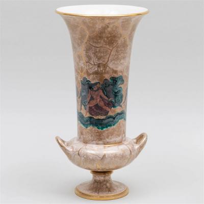 Jean Mayodon Large Art Deco Sevres Porcelain Vase by Jean Mayodon