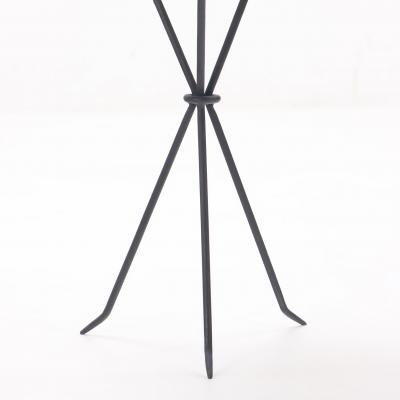 Jean Michel Frank A Gueridon style iron bronze drinks table in the manner of Jean Michel Frank 