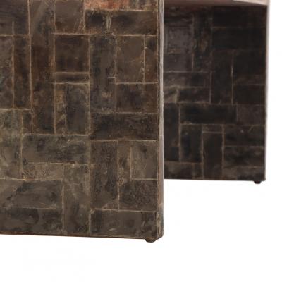 Jean Michel Frank A Mica Covered Coffee Table in the manner of Jean Michel Frank