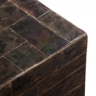 Jean Michel Frank A Mica Covered Coffee Table in the manner of Jean Michel Frank