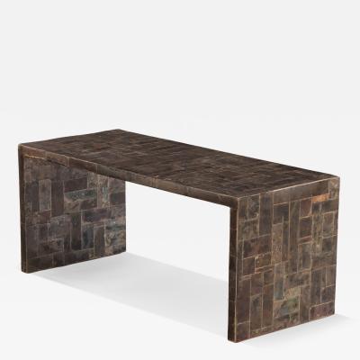 Jean Michel Frank A Mica Covered Coffee Table in the manner of Jean Michel Frank