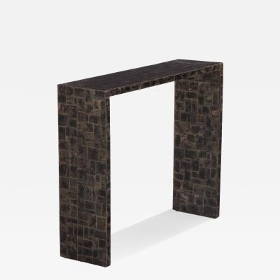 Jean Michel Frank A Mica Covered Console Table in the manner of Jean Michel Frank 