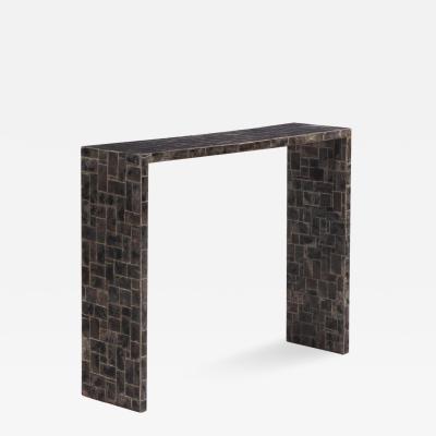 Jean Michel Frank A Mica Covered Console Table in the manner of Jean Michel Frank Contemporary 