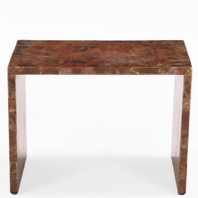 Jean Michel Frank A Mica Covered Waterfall Coffee Table in the Manner of Jean Michel Frank