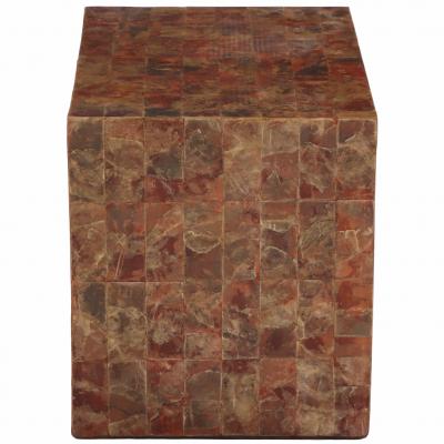 Jean Michel Frank A Mica Covered Waterfall Coffee Table in the Manner of Jean Michel Frank