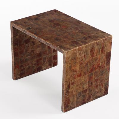 Jean Michel Frank A Mica Covered Waterfall Coffee Table in the manner of Jean Michel Frank 