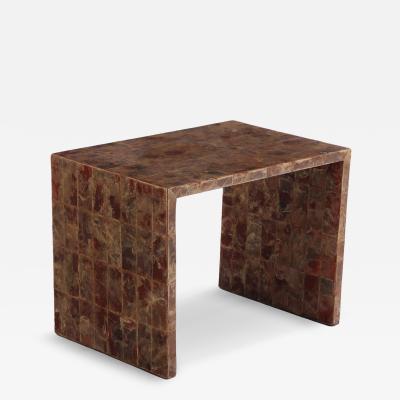 Jean Michel Frank A Mica Covered Waterfall Coffee Table in the manner of Jean Michel Frank 