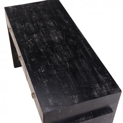 Jean Michel Frank A Minimalist Art Deco style Dark Cerused Oak Writing Desk 