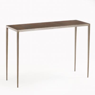 Jean Michel Frank A Pair of Iron Console Tables in the manner of Jean Michel Frank 