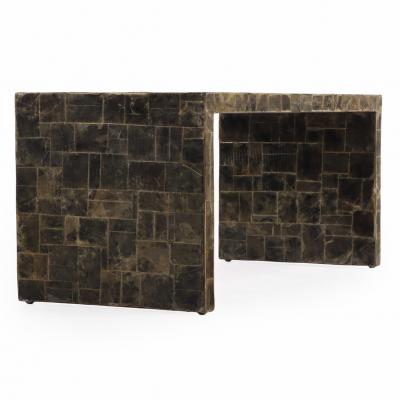 Jean Michel Frank A mica covered coffee table in the manner of Jean Michel Frank Contemporary 