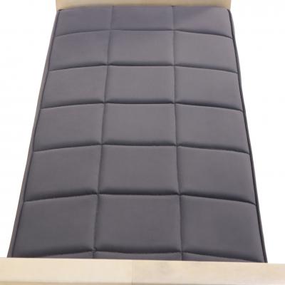 Jean Michel Frank A pair of large parchment covered upholstered benches 