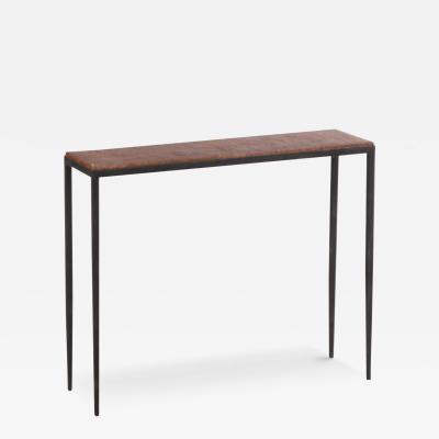 Jean Michel Frank A wrought iron console table in the manner of Jean Michel Frank Contemporary 