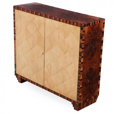 Jean Michel Frank An Inlaid Cabinet in the Manner of Jean Michel Frank Contemporary 