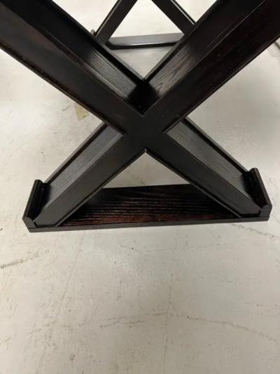 Jean Michel Frank Custom French Modern Neoclassical Carved and Cerused Oak Desk Jean Michel Frank