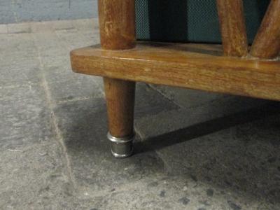 Jean Michel Frank French Cerused Oak Loveseat in the Style of Jean Michel Frank