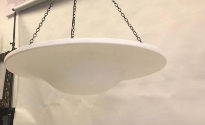 Jean Michel Frank French Modern Neoclassical Plaster Chandelier Jean Michel Frank and Giacometti