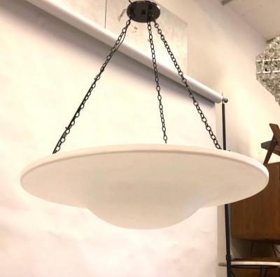 Jean Michel Frank French Modern Neoclassical Plaster Chandelier Jean Michel Frank and Giacometti