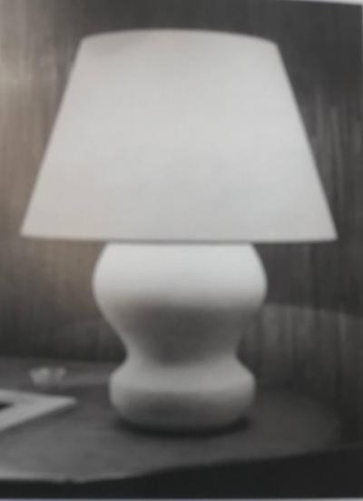 Jean Michel Frank French Plaster Table Lamps Pair from a Model by Giacometti and Jean Michel Frank