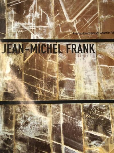 Jean Michel Frank French Plaster Table Lamps Pair from a Model by Giacometti and Jean Michel Frank