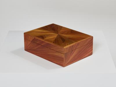 Jean Michel Frank Jean Michel Franck straw marquetry box 1930