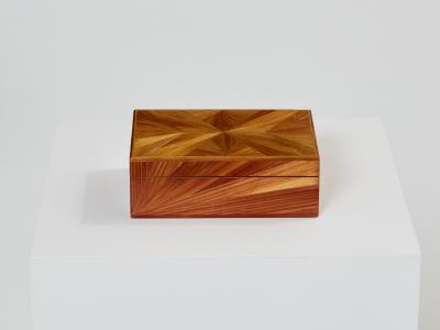 Jean Michel Frank Jean Michel Franck straw marquetry box 1930