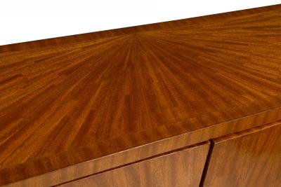 Jean Michel Frank Jean Michel Frank Inspired Exquisitely Crafted Parquetry Cabinet