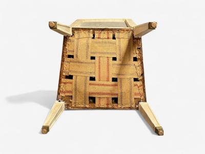 Jean Michel Frank Jean Michel Frank Louis XVI Style Six Dining Chairs Parchment France 1930s