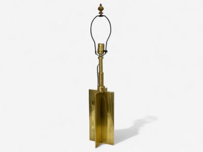 Jean Michel Frank Jean Michel Frank Style Mid Century Modern Bronze Table Lamps 1970s