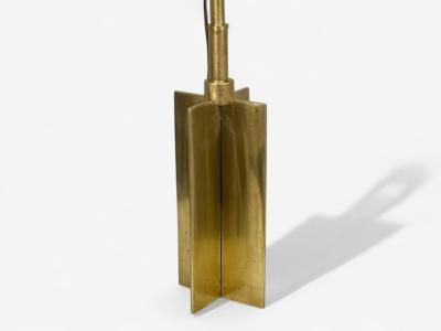 Jean Michel Frank Jean Michel Frank Style Mid Century Modern Bronze Table Lamps 1970s