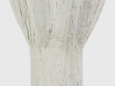 Jean Michel Frank Jean Michel Frank Style Monumental Torchiere Lamps Plaster 20th c 