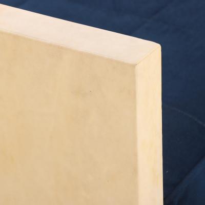 Jean Michel Frank Modernist Style Parchment Upholstered Bench in the manner of Jean Michel Frank