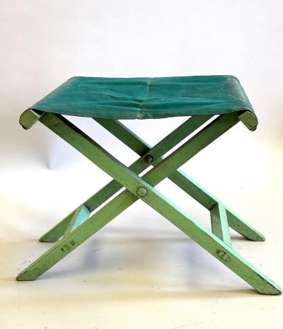 Jean Michel Frank Pair French Modern Neoclassical Stools Benches style of Jean Michel Frank 1930