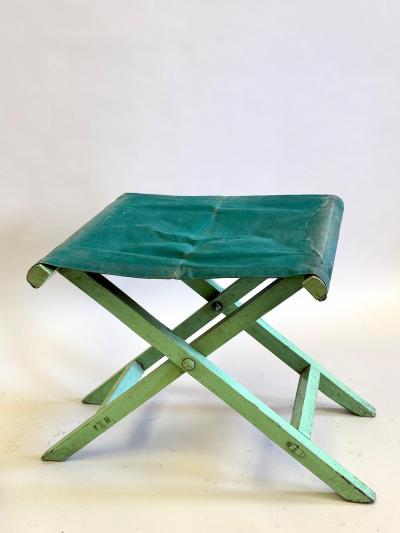 Jean Michel Frank Pair French Modern Neoclassical Stools Benches style of Jean Michel Frank 1930