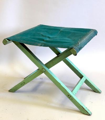 Jean Michel Frank Pair French Modern Neoclassical Stools Benches style of Jean Michel Frank 1930