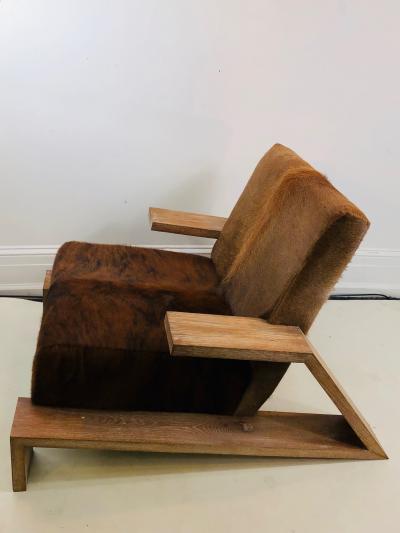 Jean Michel Frank Pair of Chairs After Jean Michel Frank