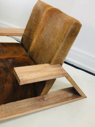 Jean Michel Frank Pair of Chairs After Jean Michel Frank